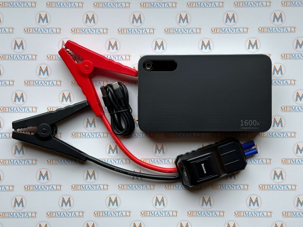 Automobilio užvedėjas (paleidėjas) Baseus Pro+ BS-CH004-1, 1600A