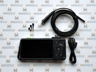 Endoskopas su IPS ekranu, 5.5 mm dvi kameros, 3.5 m kietas laidas
