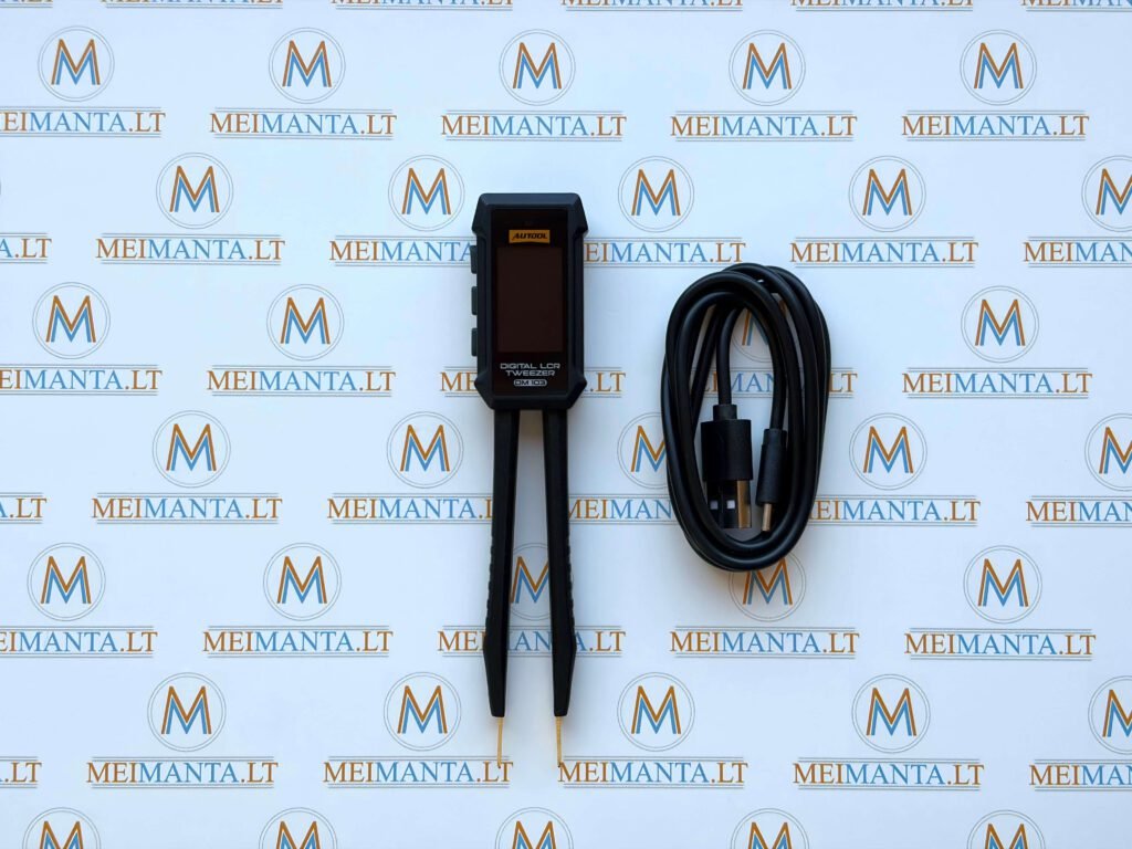 Multimetras varžos, talpos, induktyvumo matavimams Autool DM103