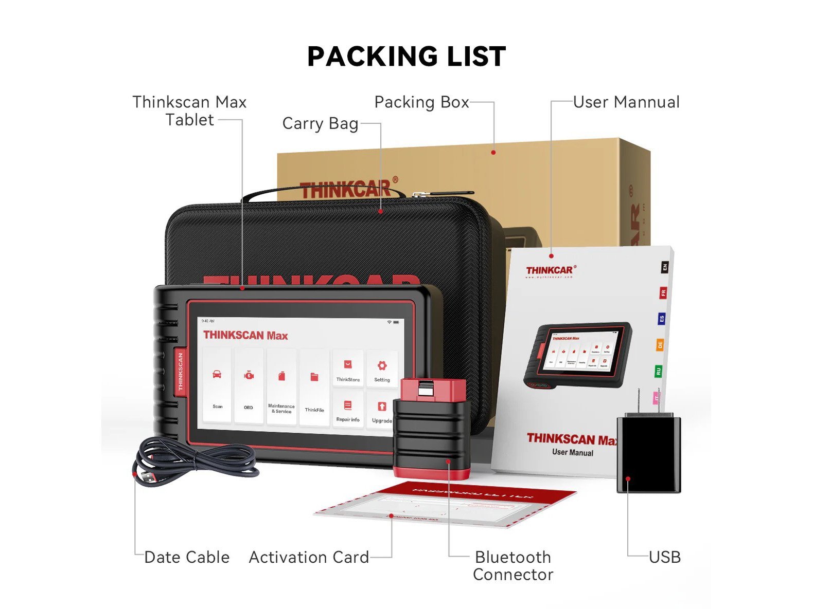 Thinkcar ThinkScan MAX 2 TK909 (bluetooth 4.0) - Image 10
