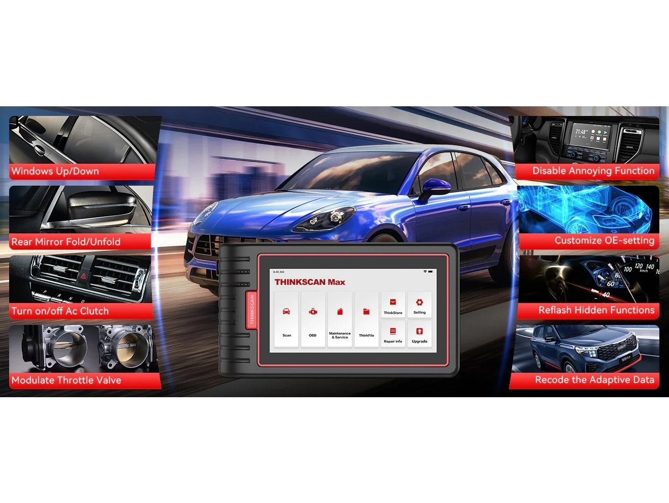 Thinkcar ThinkScan MAX 2 TK909 (bluetooth 4.0) - Image 5