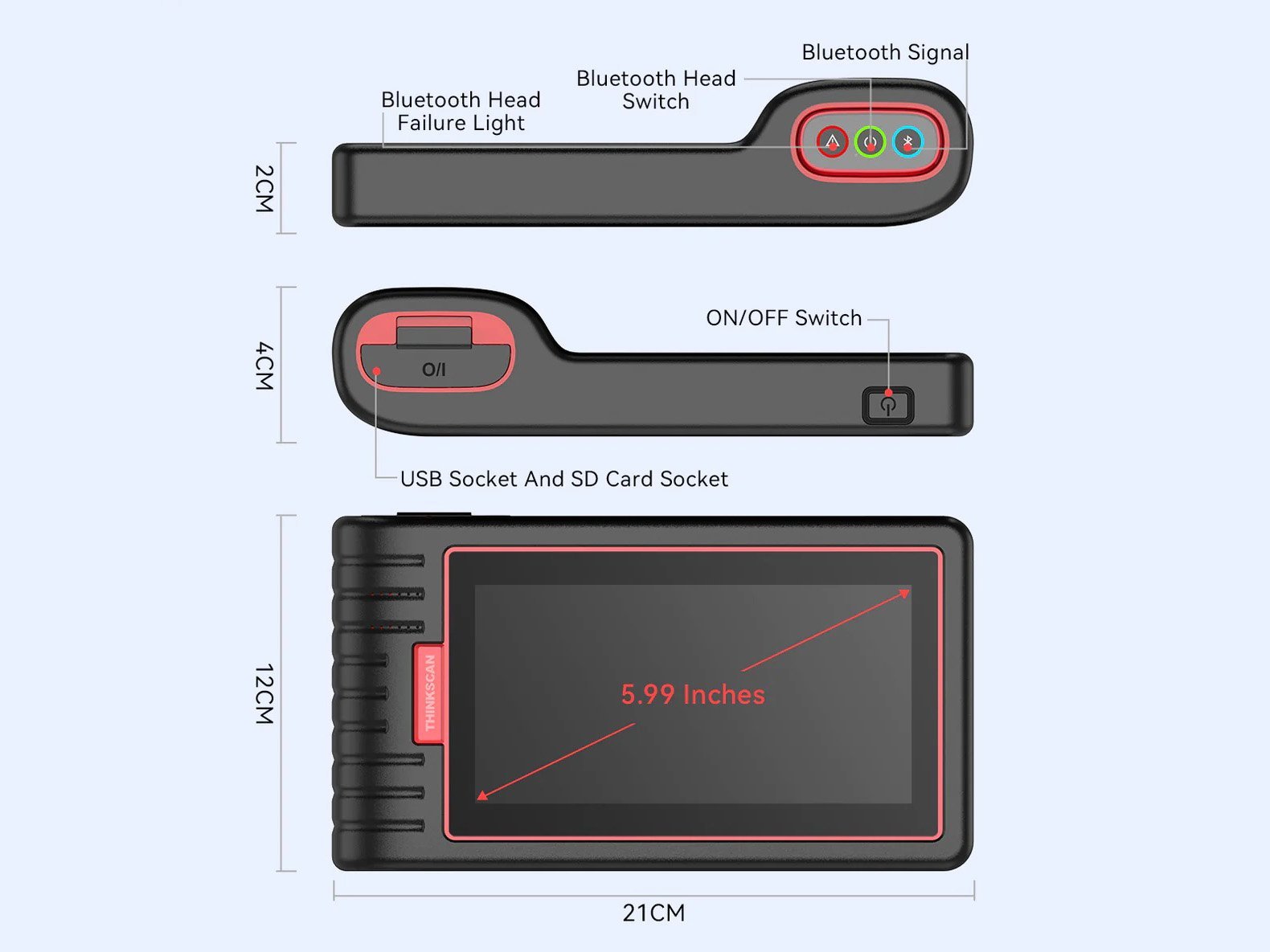 Thinkcar ThinkScan MAX 2 TK909 (bluetooth 4.0) - Image 9