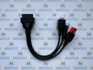 Honda, Yamaha, KTM, Kawasaki, Moto Guzzi, Piaggio, Suzuki jungtis / perėjimas 3+4+6 PIN