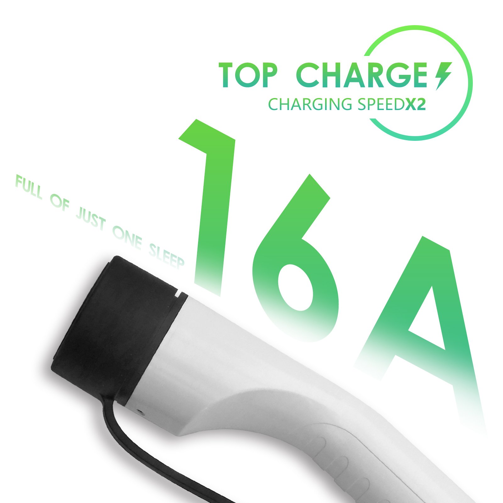 Nešiojamas įkroviklis elektromobiliui E-Mingze D16A - Image 4